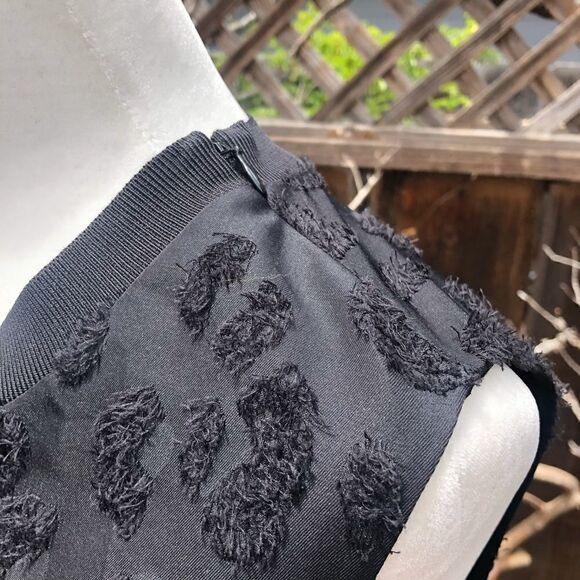 3.1 Phillip Lim Black Cheeta Sleeveless LBD Dress - Picture 5 of 9